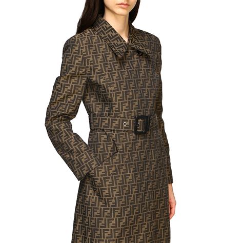 fendi womens coats|fendi women' s trench coats.